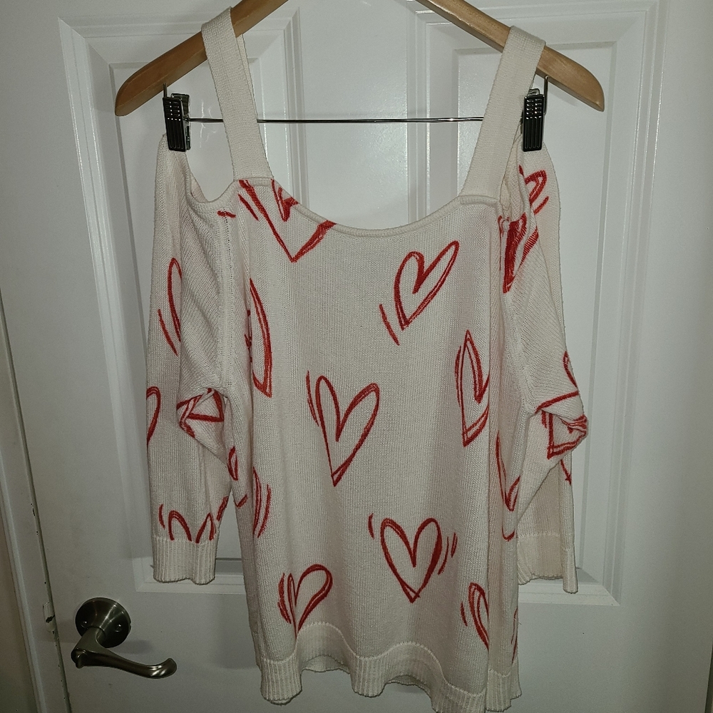 NY & C Cold shoulder sweater
